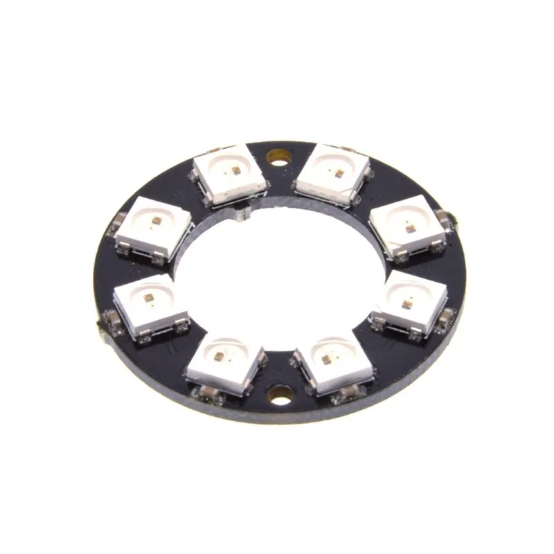 Thinary Electronic 1 шт. светодиодное кольцо RGB 8 бит WS2812 5050 светодиоды + встроенные