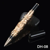 high quality jinhao ballpoint pen luxury metal rollerball pen ancient silver 0 5mm nib stationery office school supplies caneta