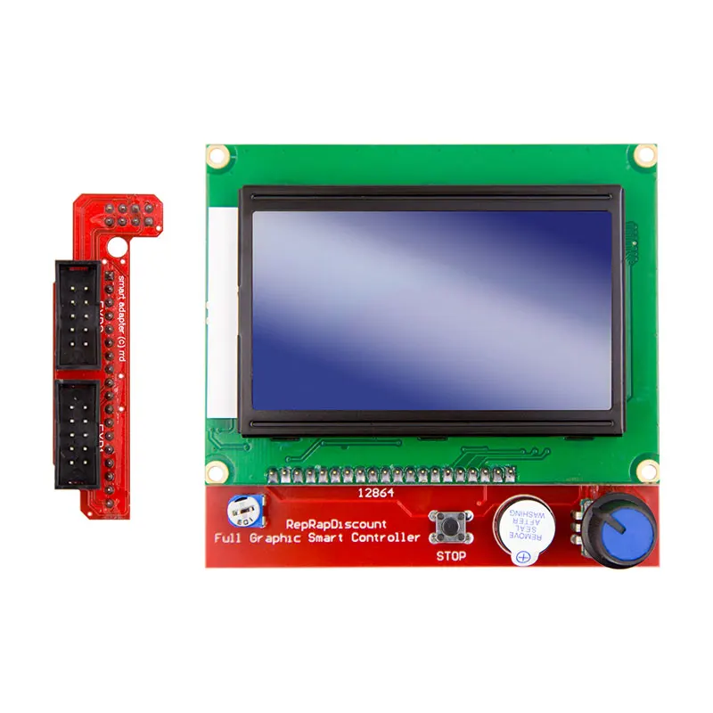 Комплект для 3D-принтера Arduino Mega 2560 R3 + контроллер RAMPS 1 4 ЖК-дисплей 12864 6 концевых
