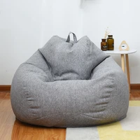 home lazy bean bag sofa living room and bedroom soft beanbag chair leisure sofa bed outdoor couch tatami single with filler
