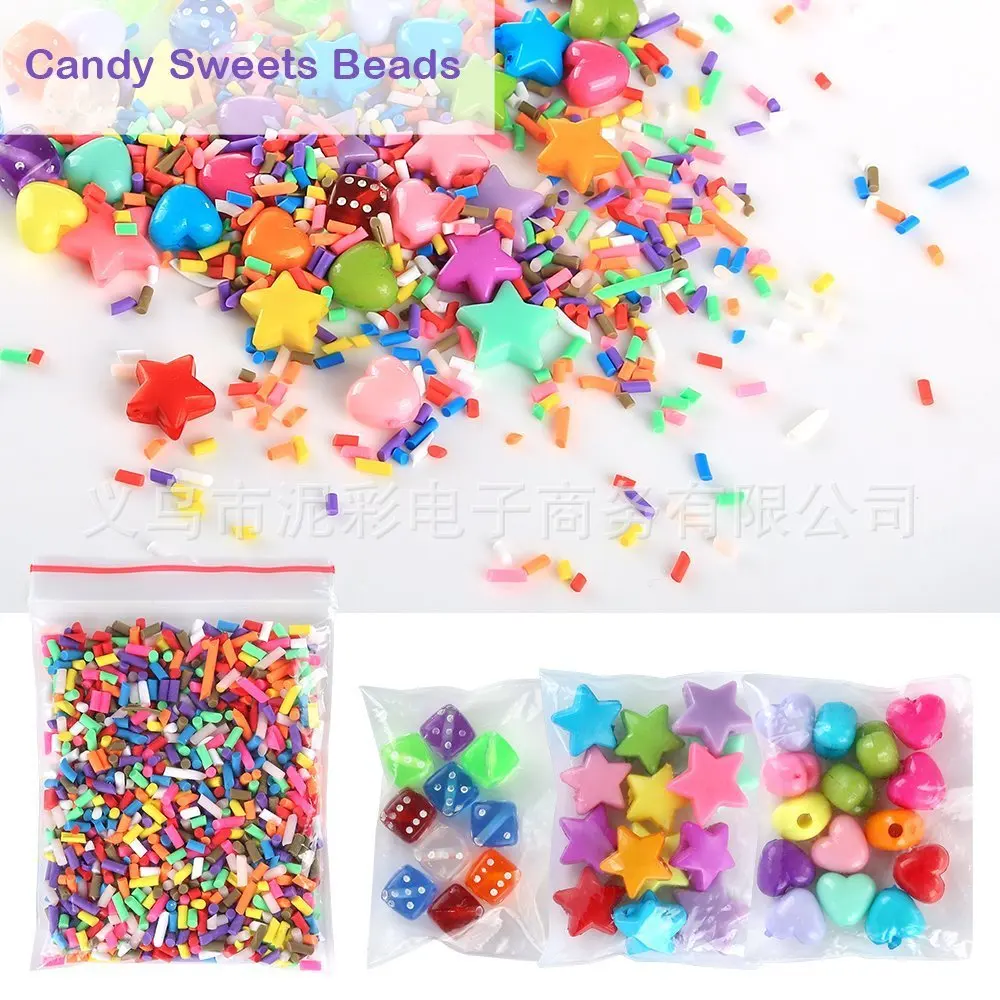New 72 Pack Making Kits Supplies for Slime Including Foam Balls Fishbowl Beads Net Glitter Jars Pearls Sugar Paper Spoon | Игрушки и