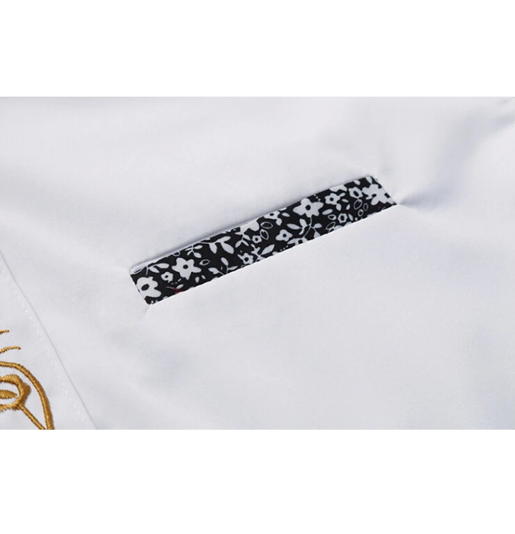 

Mens short-sleeved fake pocket shirt summer new fashion slim fit casual shirt mens short sleeve dress shirts male 6/7XL,YK UNCLE