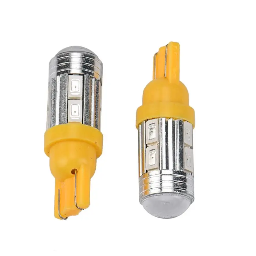 2 шт. светильник Автомобильные светодиодные лампы 158 194 168 W5W 5730 10 smd|car light bulbs|w5w 5730t10