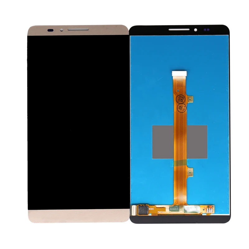 10 шт./лот дисплей для Huawei Mate 7 MT7 ЖК с сенсорным экраном мобильного телефона черный
