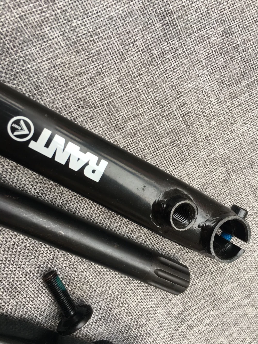 Shadow Rant BMX 3 pc Кривошип 19 мм полый хромированный 8 Splines шпинделя 175 RHD совместимый FGFS