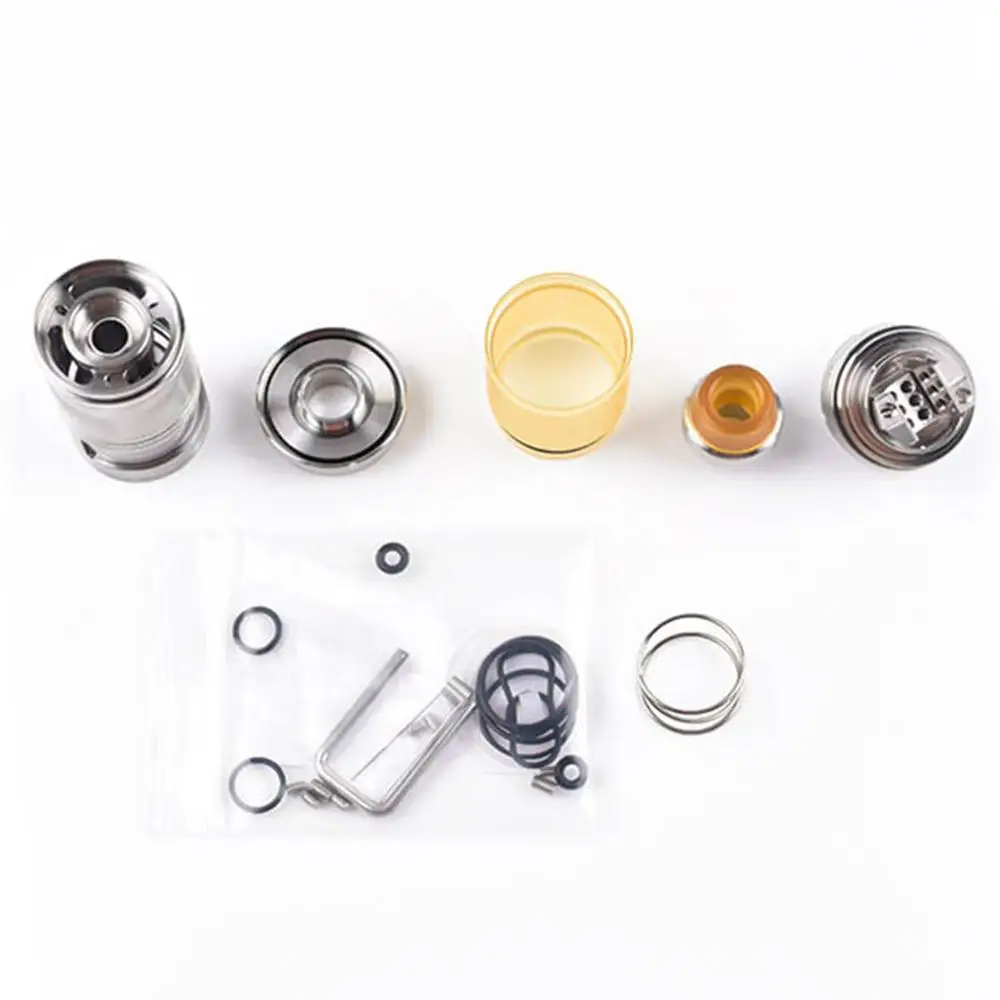 Испаритель Volcanee Shenray Vapor Giant V6 S Style RTA золотой черный серебристый атомайзер SS316 одна