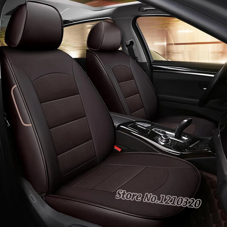 AUSFTORER теплые кожаные чехлы для сидений автомобиля для Mercedes-Benz SLK 200K 200 350 300 250 автомобилей сиденья автомобилей подушки Аксессуары для велосипеда
