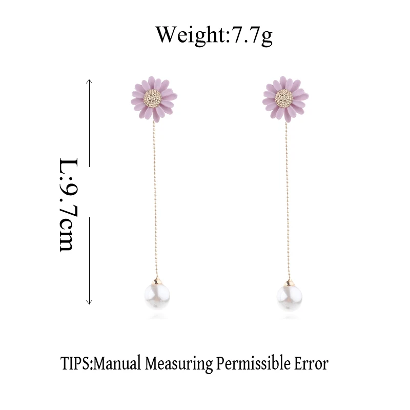 2018 Горячая новинка корейские простые серьги с длинной цепочкой и кисточками