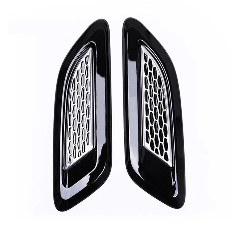 Стикеры для Land Rover Discovery Sport LR4 lr5 Range Evoque Vogue Hood Air Vent Outlet Wing Trim For Freelander 2|auto ac vents|accessories