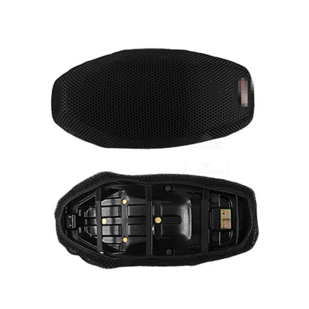 New Motorcycle Seat Cover Breathable Insulation Scooter Cusion Protective Net Black Camo Fit for Honda Kawasaki Yamaha |