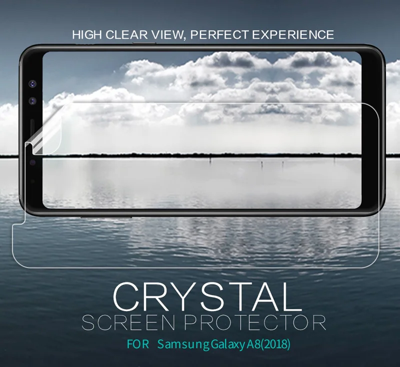 Nillkin Передняя Задняя матовая HD прозрачная защитная пленка для Samsung Galaxy A8 2018 A530F Plus