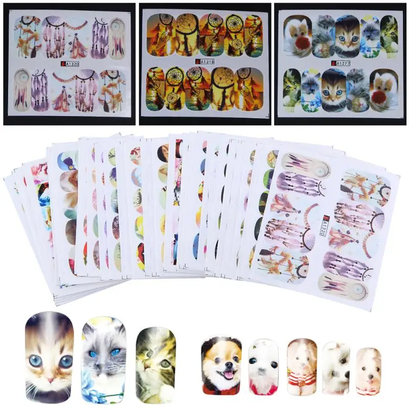 50 шт. наклейки для ногтей|water transfer decals|nail art stickersart stickers |