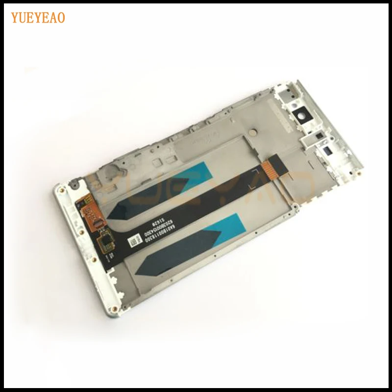 YUEYAO средняя передняя рамка Корпус для sony Xperia XA Ultra F3211 F3215 F3212 F3216 Dual Sim + SD блок вилки