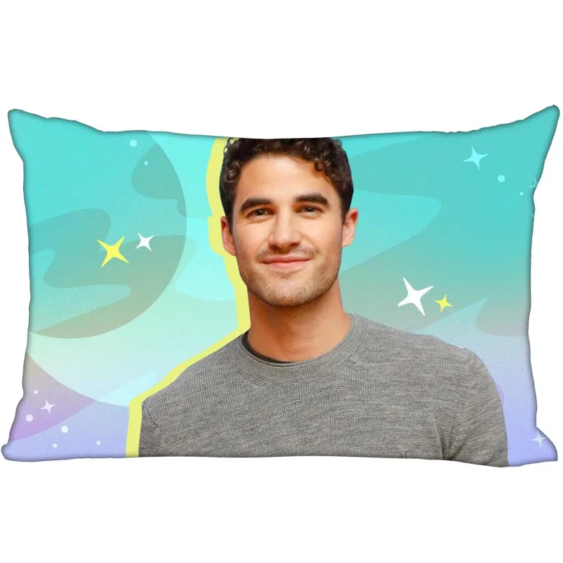 Наволочка Darren Criss прямоугольная шелковая наволочка 35 х45 см для дома гостиной