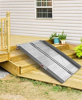 Алюминиевая рампа для колесного стула мопеда электронного велосипеда езды на