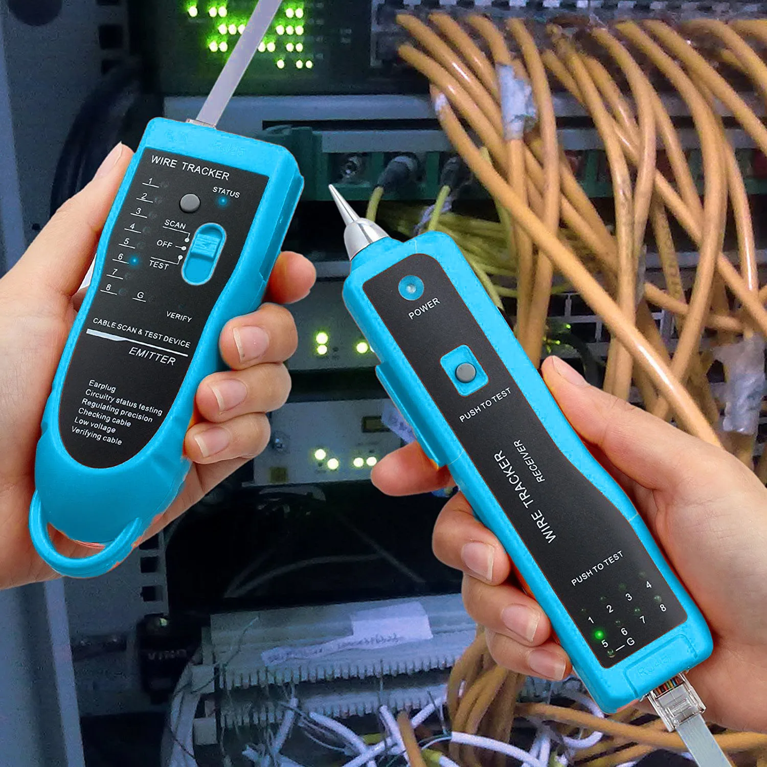 Высокое качество телефонная проволока трекер тонер Ethernet LAN Сетевой кабель тестер