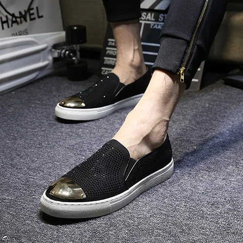 Летняя мужская обувь новая красивая из натуральной кожи повседневная дышащая