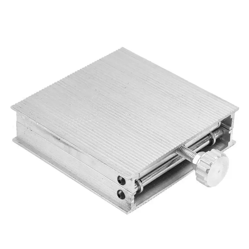 

Aluminum Router Lift Table Woodworking Engraving Lab Lifting Stand (Silver)