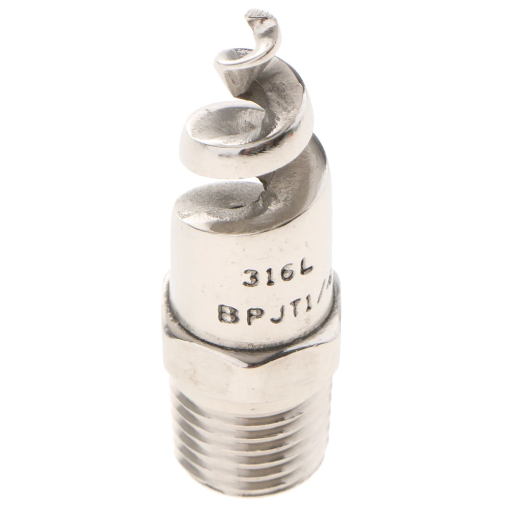 Спиральная струя JR6085 конус Распылительная Форсунка 1/4 дюйма нержавеющая сталь 316