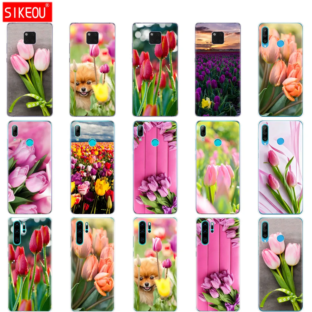 Чехол для Huawei P30 PRO LITE задняя крышка huawei mate 20 pro lite p smart 2019 plus тюльпаны цветы
