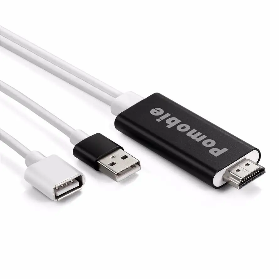 HIPERDEAL Pomobie Lightning для HDMI адаптер Plug and Play цифровой AV Прямая поставка 4J22|av to hdmi|hdmi adapterto