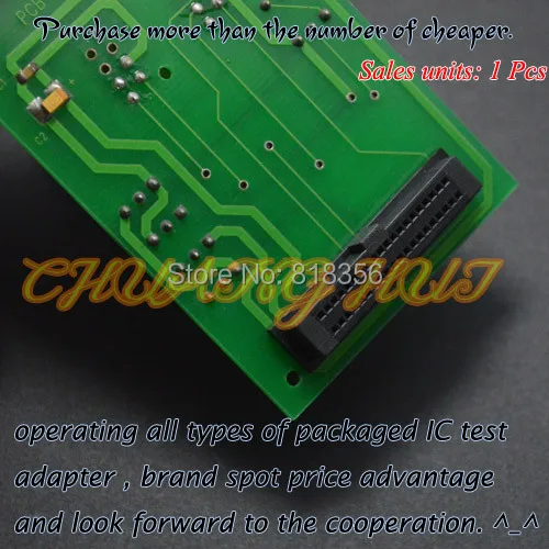 HEAD-SEEP-SSOP8 Programmer adapter tssop8 socket for GANG-08 Programmer enlarge
