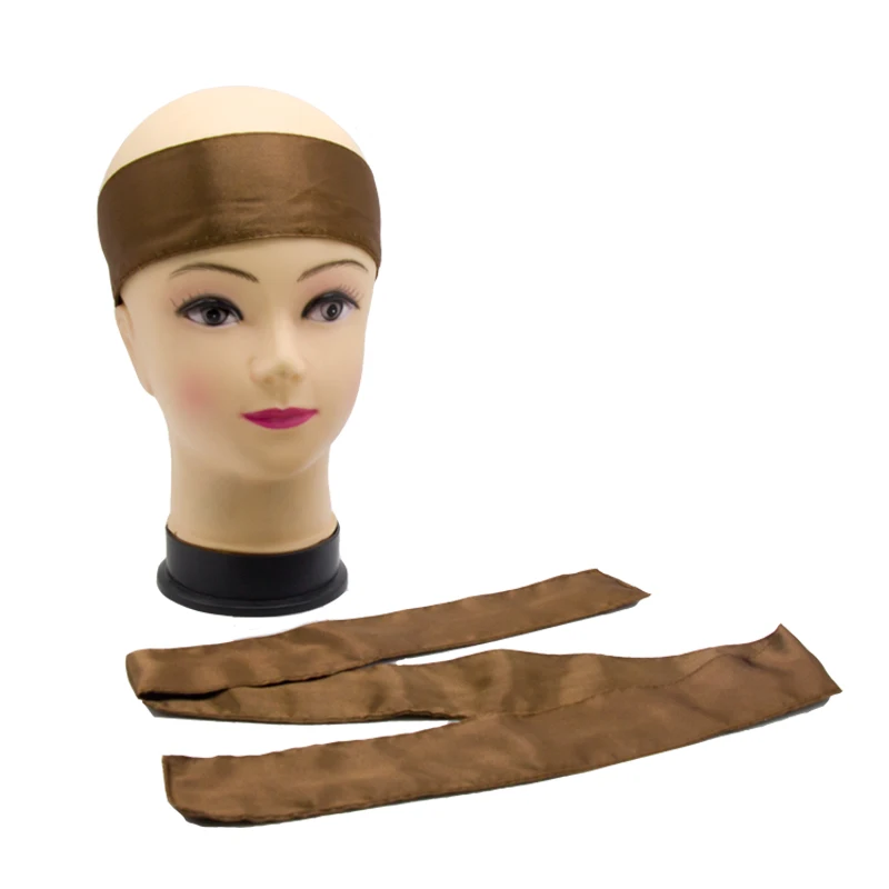 Blank Stock 2019 Virgin Hair Extensions Satin Head Scraft Wraps Band Women Human Peach Scarf Wrappi | Дом и сад