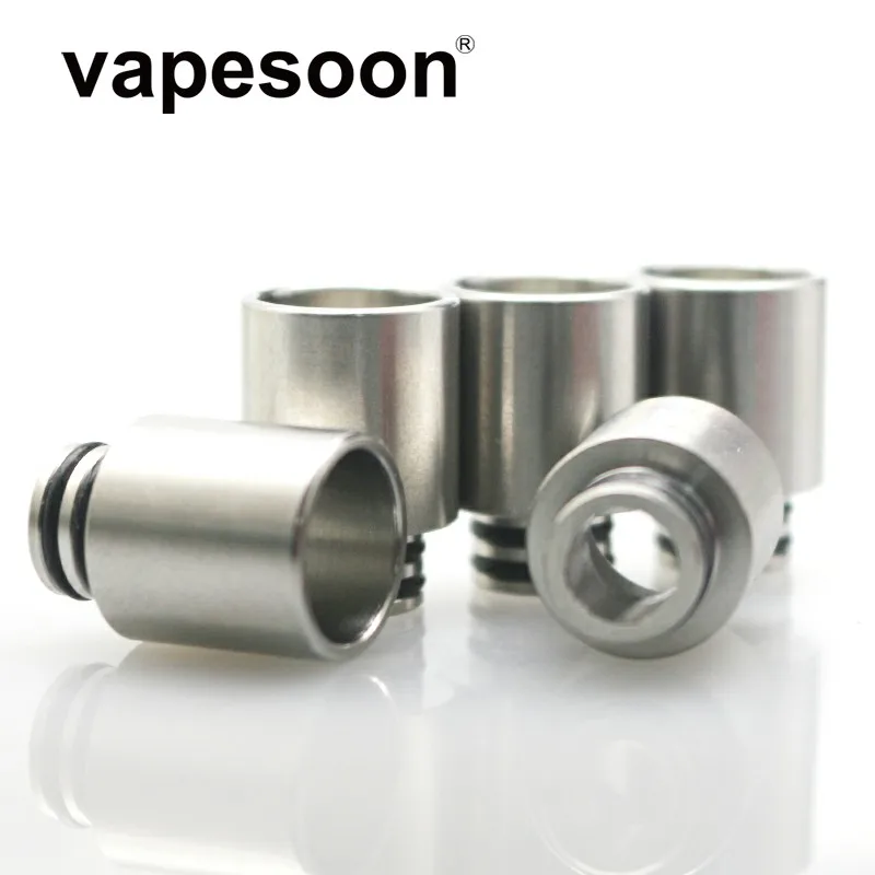 

25pcs e-Cigarette Metal Mouthpiece 510 Drip Tip for 510 Thread Atomizer Vaporizer Fit iJust S Vape Kit TFV8 Baby Tank etc