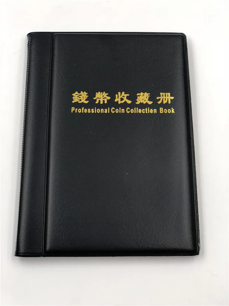 Альбом для сбора монет, 60 шт./бумага для хранения монет, можно поставить меньше 40 мм монеты имеют противоскользящую обложку, книга для хранения монет, 6 сеток/страница