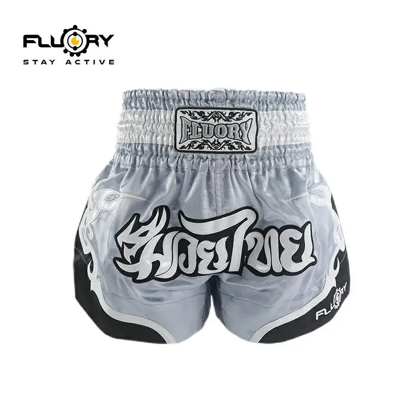 Новинка модные женские шорты muay thai зеленые серебристые серые и темно