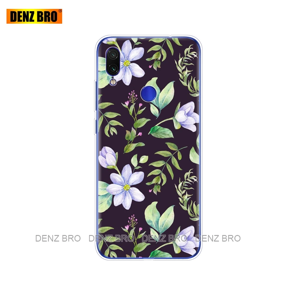 34600 Чехол-бампер для Xiaomi Redmi Note 7 pro, силиконовый мягкий ТПУ с рисунком, чехол для Xiaomi Redmi Note 7, 6,3 дюймов, Fundas Redmi Note7 - Цвет: 34600