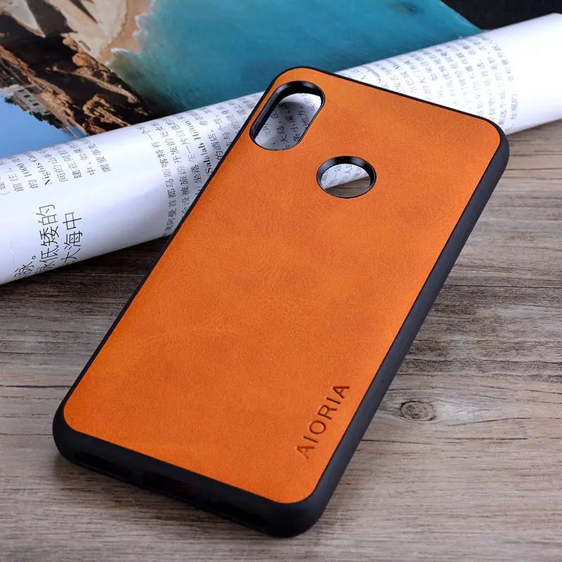 Чехол для телефона Xiaomi redmi 6 pro 7 6a s2 note 5 funda роскошный винтажный кожаный чехол из