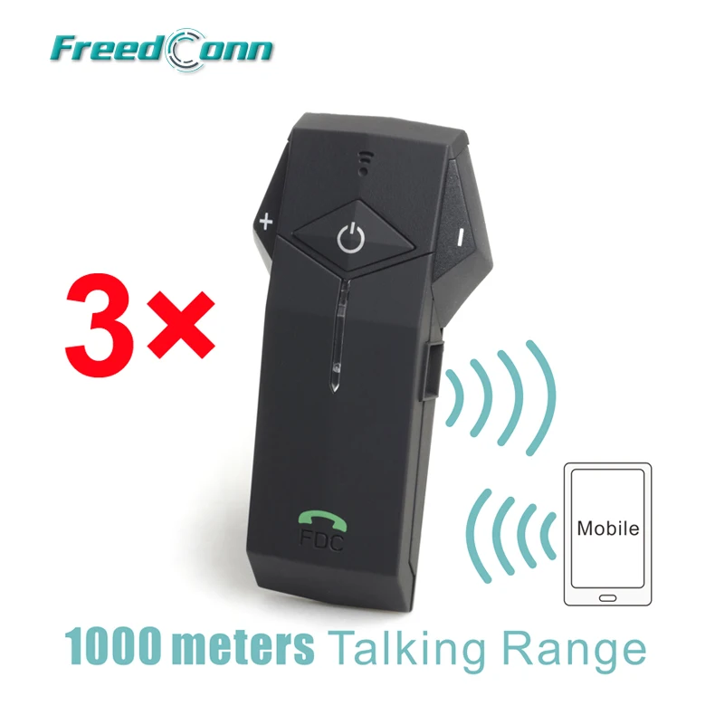 Бесплатная Доставка! 3 комплекта оригинальный бренд FreedConn мотоциклетный шлем