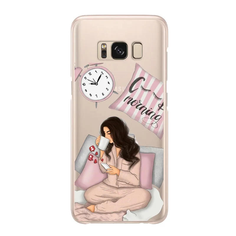 TPU ОК, но сначала кофе телефонные чехлы для samsung A10 A30 A50 S10 S10LITE S6 S7 S8 S9PIUS S7EDGE 2018A8 A6 NOTE9 NOTE8 S8PIUS - Цвет: TPU