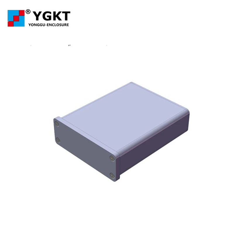 Маленький алюминиевый корпус усилителя мощности 84*28-100 мм (W-H-L)/корпус ЦАП/чехол