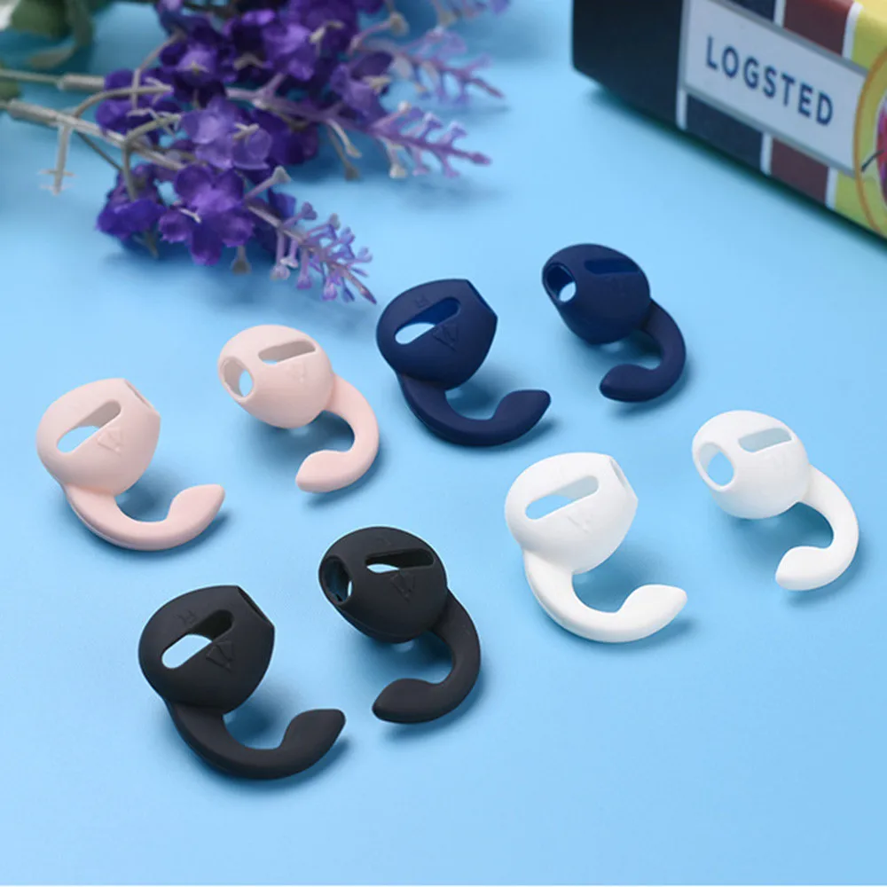 2 шт. силиконовый чехол для наушников Apple AirPods противоскользящий замена крышки