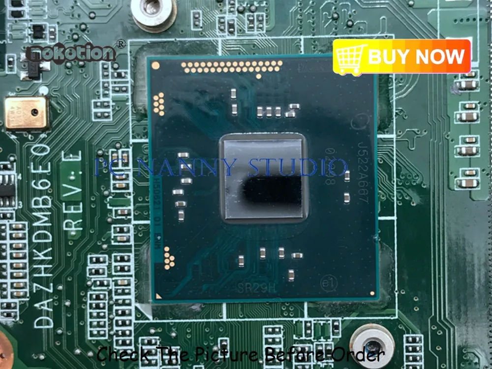 Материнская плата PANANNY NBVB811001 DAZHKDMB6E0 для Acer aspire материнская ноутбука DDR3