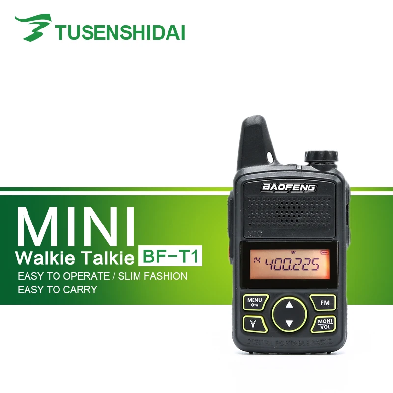 Baofeng T1 рация BF UHF 400 470mhz 20CH FM|radio two way motorola|radio musicradio ht |