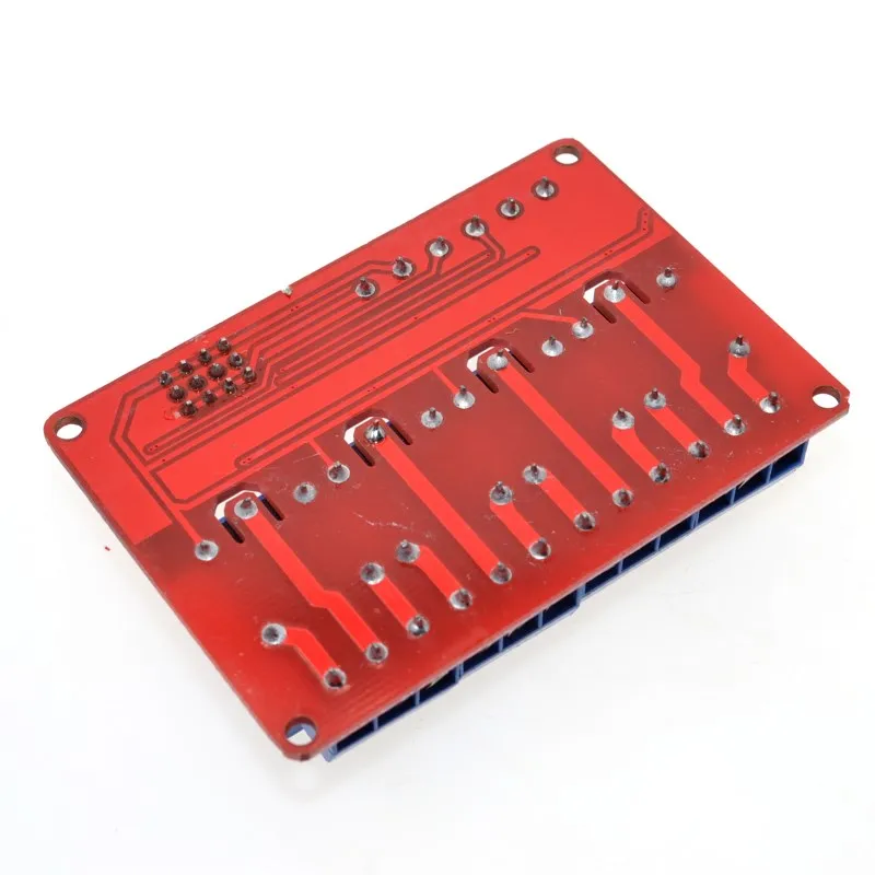 4 Канальный Релейный Модуль 5 в с изоляцией оптрона поддерживает высокое и низкое