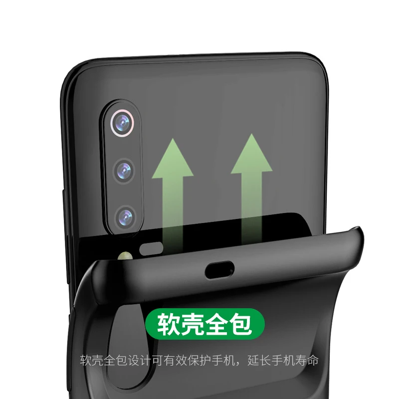 Чехол для батареи для Xiao mi 9 9SE Силиконовый противоударный чехол для зарядного устройства тонкий чехол для зарядного устройства для Xiao mi 8 Lite 8 SE 6X A1 mi 6