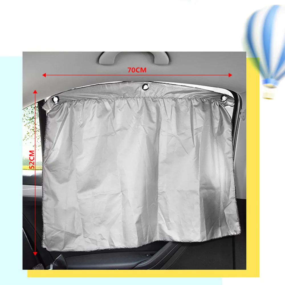 2 шт автомобиля боковое окно солнцезащитный занавес Универсальный присоска щит |