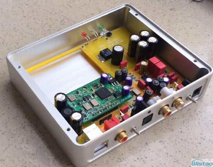 Hifi-декодер PCM5102 DAC XMOS портативный с поддержкой оптоволоконного коаксиального
