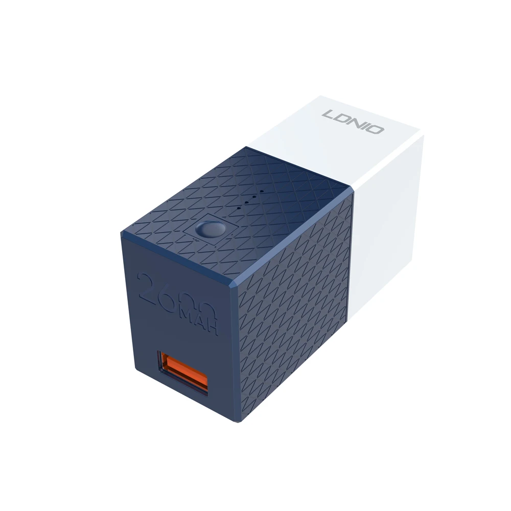 LDNIO 2600 mAh 2 в 1 power bank с настенным usb-зарядным устройством для мобильного телефона