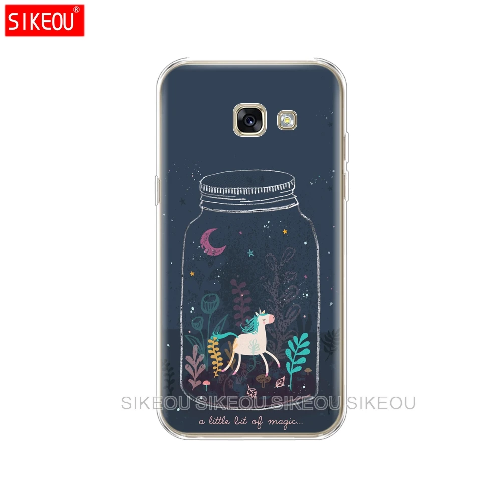 51750 Силиконовый чехол для Samsung Galaxy A7, силиконовый чехол для телефона, чехол для Samsung A 7, чехол A720, противоударный чехол - Цвет: 51750