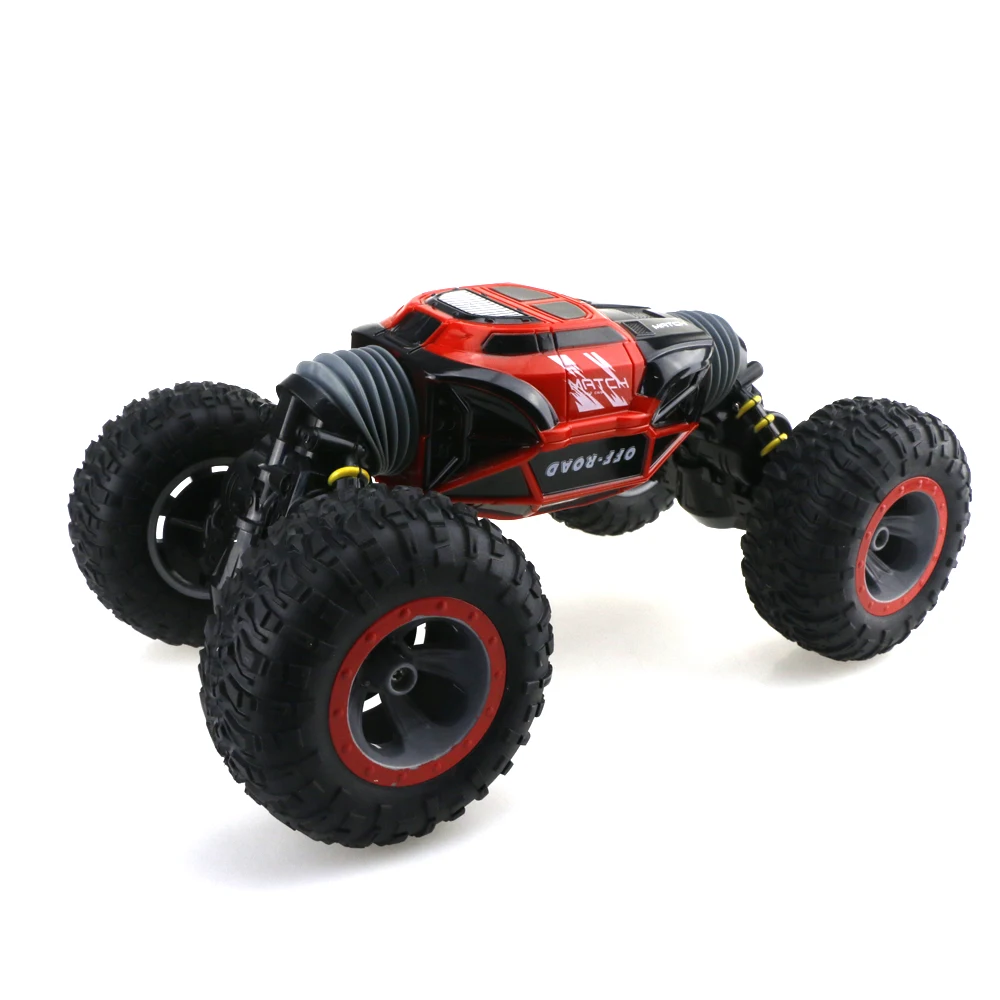 Радиоуправляемая машина 8 км/ч 2 4G 1:16 4WD двусторонний каскадер с одной клавишей