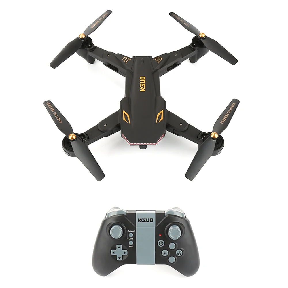 VISUO XS809S 2.0MP широкоугольный Квадрокоптер с камерой Wifi FPV складной Квадрокоптер Дрон долгое время полета