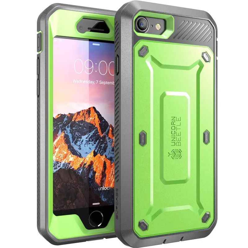 for iphone 7 8 case for iphone se 2020 case supcase ub pro full body rugged holster case cover with built in screen protector free global shipping