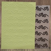 lace wave plastic embossing folder template for scrapbooking photo album paper card making decoration