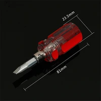 double head mini screwdriver 2 sides phillips and slotted screwdrivers