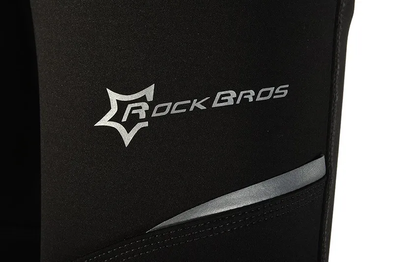 ROCKBROS мужские и женские зимние велосипедные штаны флисовые тепловые штаны для шоссейного велосипеда мужские светоотражающие велосипедные спортивные Mtb штаны для спуска с горы мужские